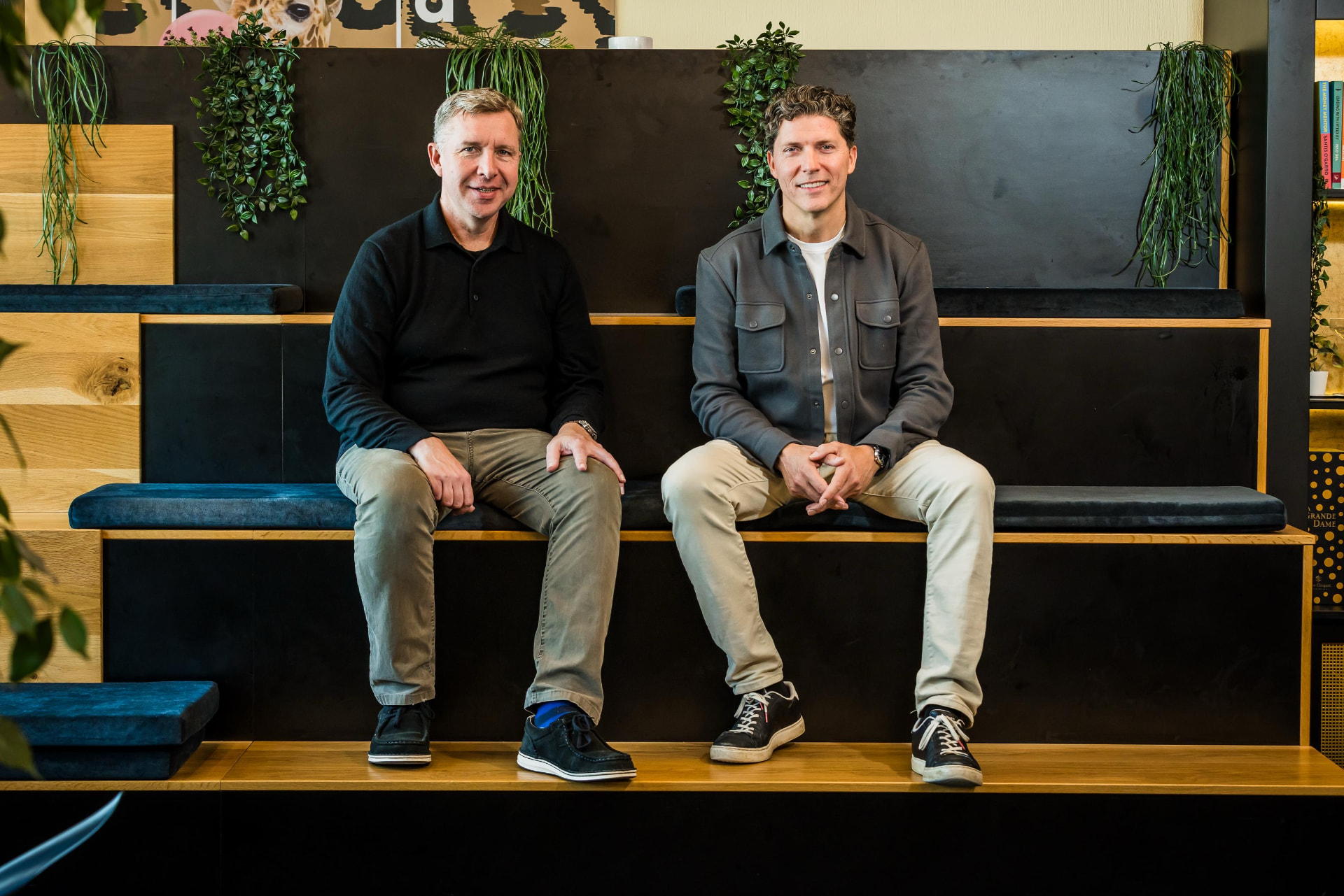 Colm and Don, co-founders of Track